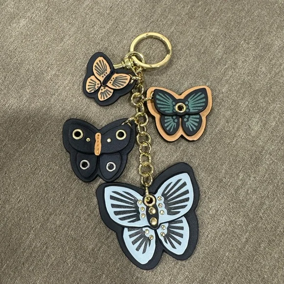 Coach Blue Butterfly charms - Picture 3 of 4
